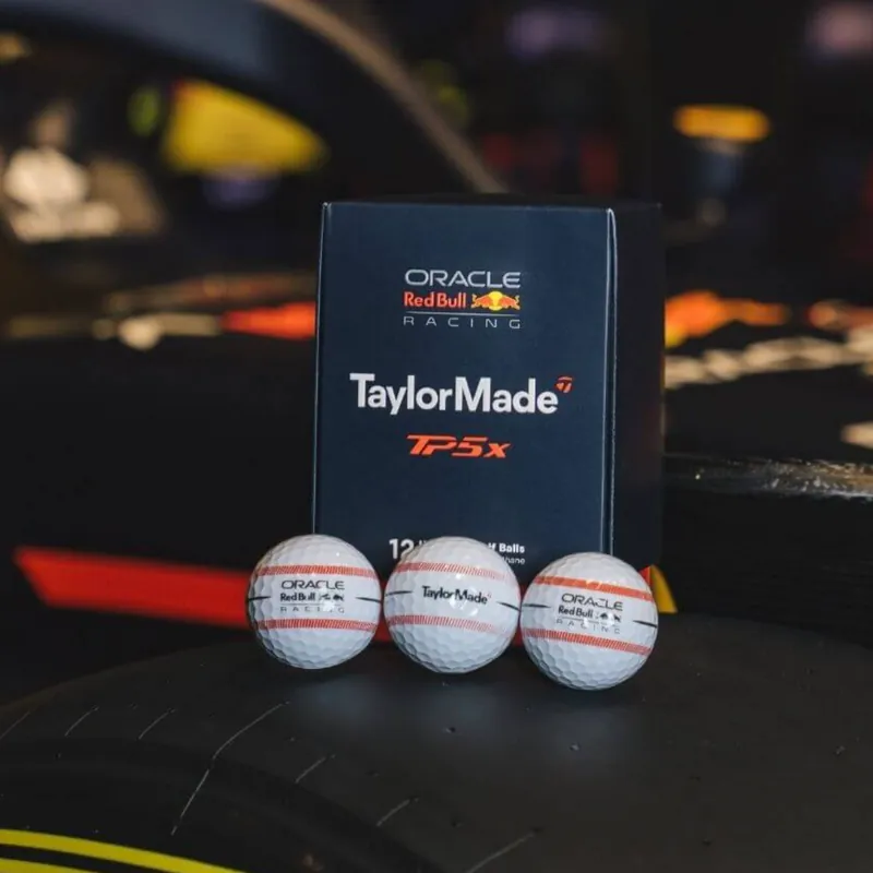 Taylormade RED BULL TP5X STRIPE GOLF BALL
