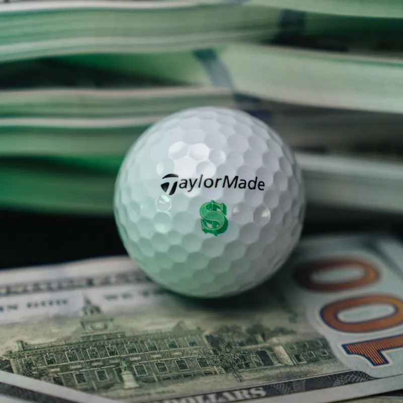 Taylormade TP5 Dollar💲 美元符號球