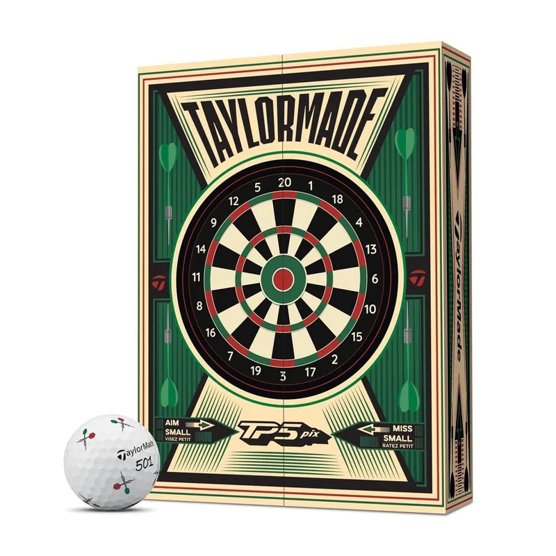 TaylorMade TP5/TP5X pix Darts Golf Balls 飛鏢球限量版